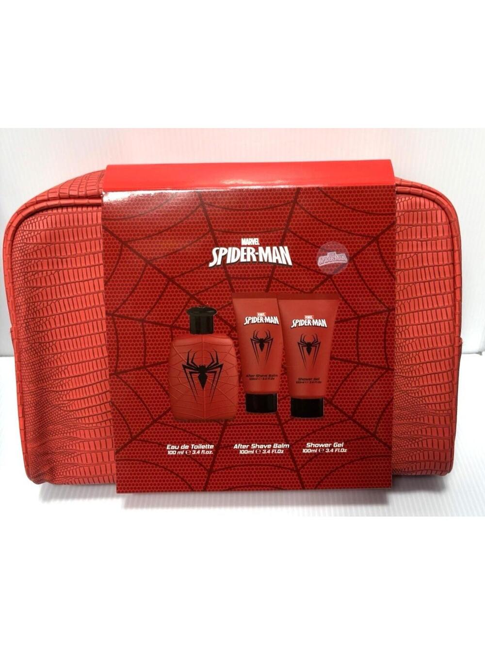 Marvel Spider-Man Eau de Toilette Gift Set Men 3.4oz After Shave & Shower Gel